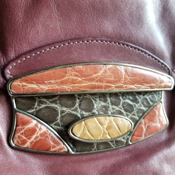 Prada croc leather baguette bag - Picture 13 of 14